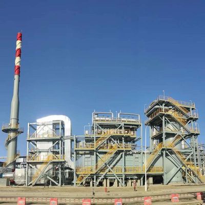 चक्रवात घुमावदार प्लेट कॉर्नर ट्यूब बॉयलर दो चरण भाप सुखाने 50 t/h